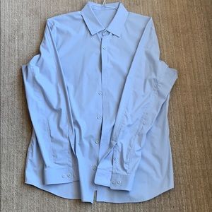 Men’s Lululemon Down to the Wire button down shirt